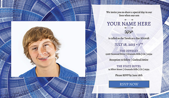 online bar mitzvah invitations online bat mitzvah invitations