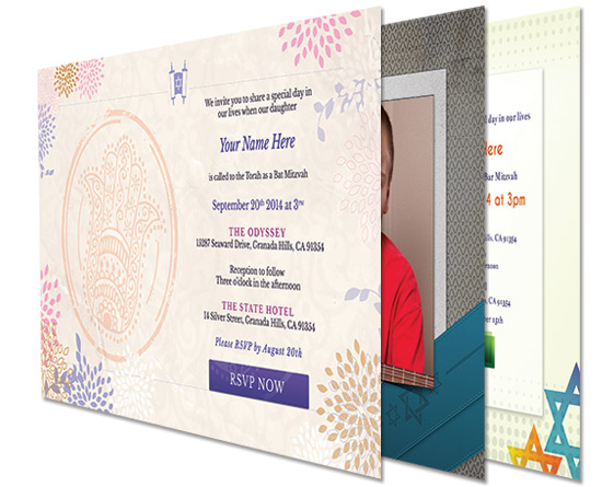 Online Bar Mitzvah Invitations